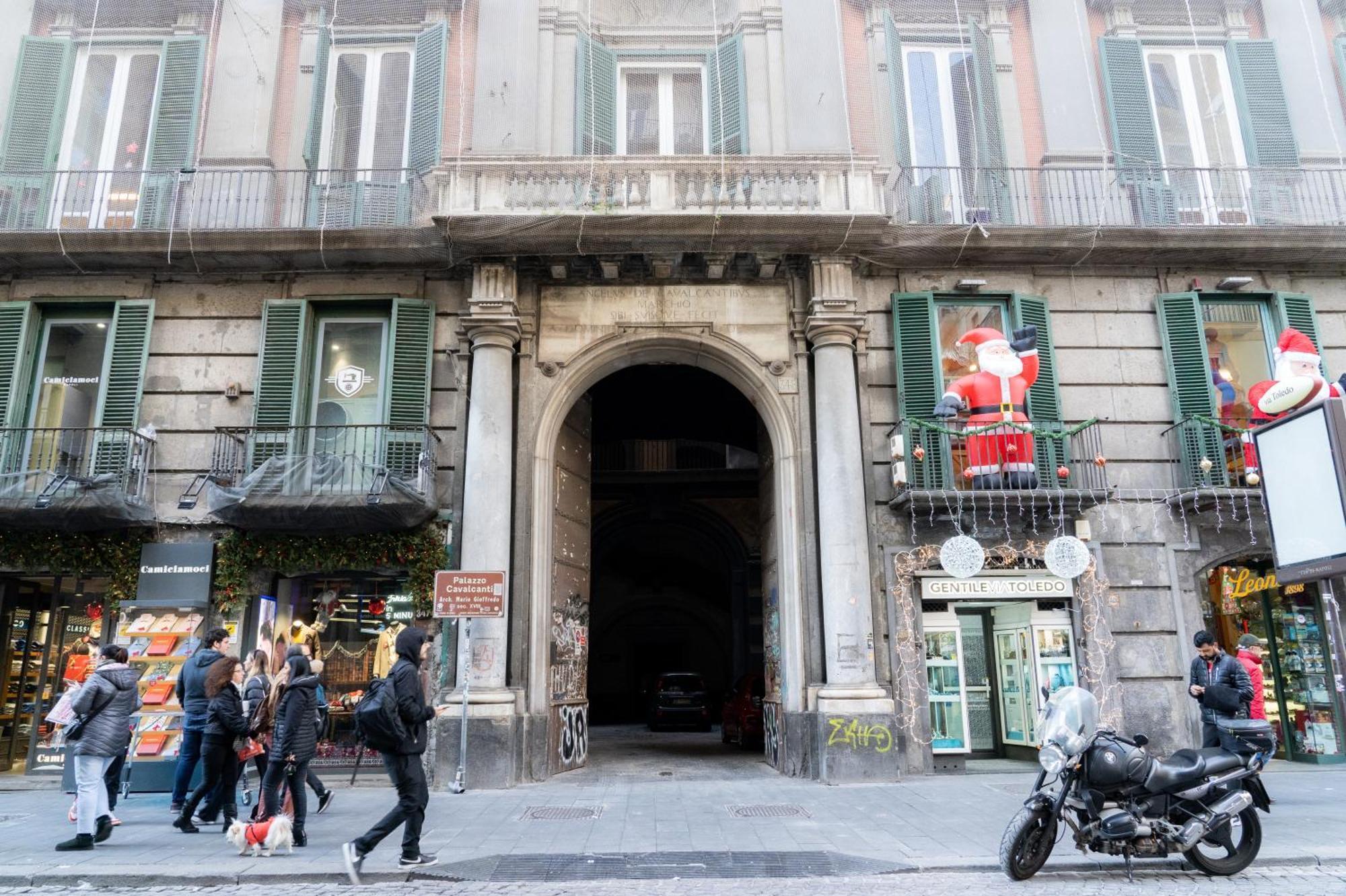 Domus Sibyllina, Palazzo Cavalcanti 那不勒斯 外观 照片